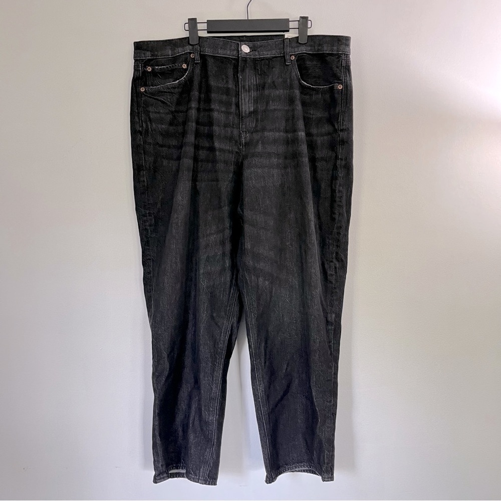 American Eagle 90s  Jeans High Rise size 18 NWT BLACK